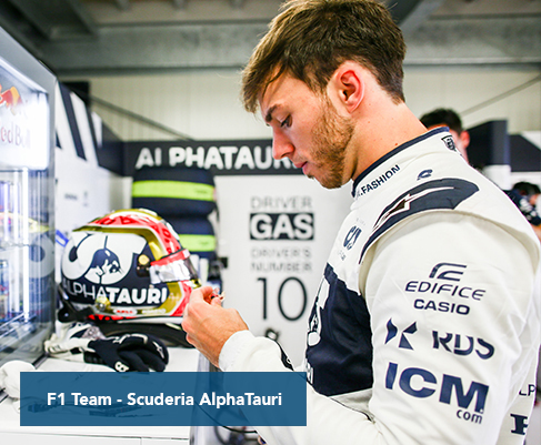 Image of Alphatauri Racing Participant with Redbull